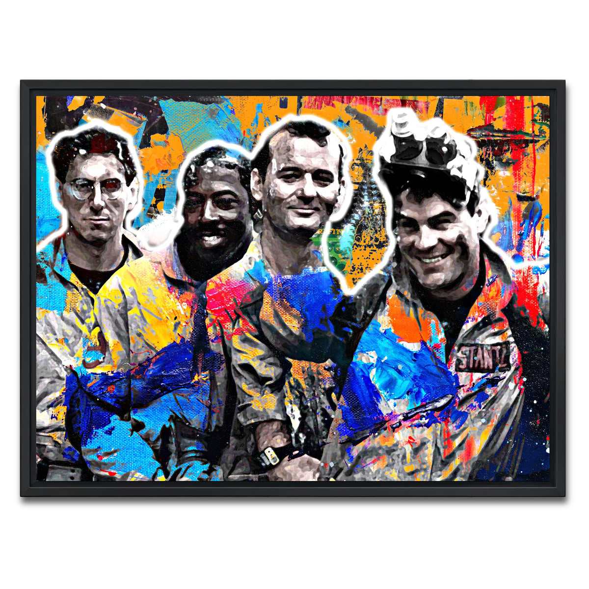 AUTO-MOCKUP WHITE | ghostbusters | 1 Piece | Black Framed Canvas | group=4x3
