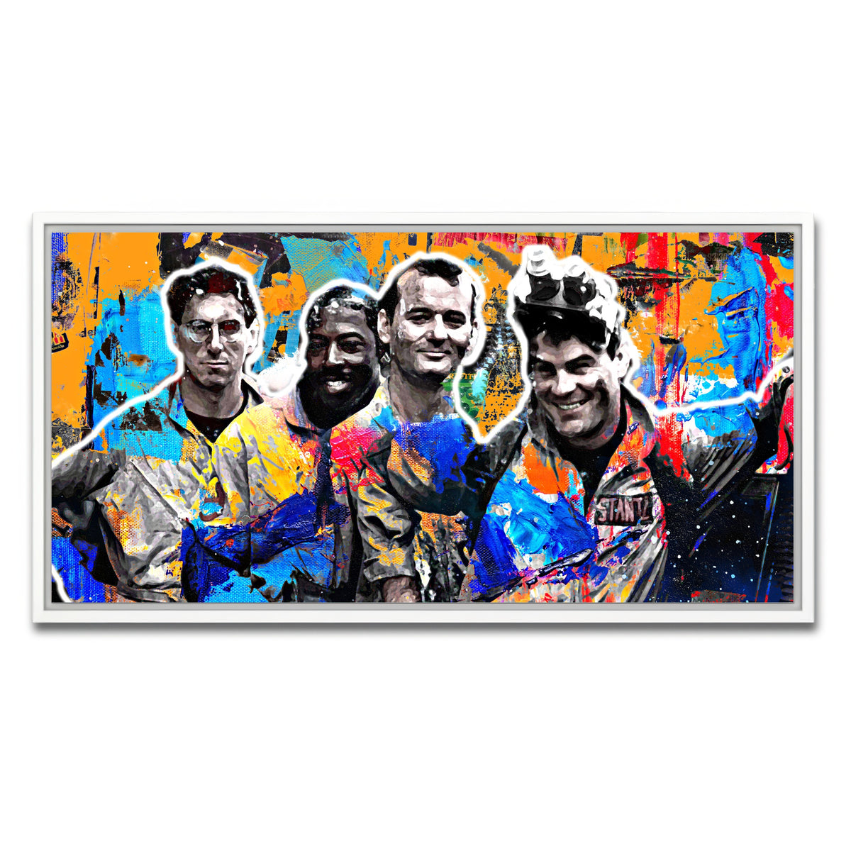 AUTO-MOCKUP WHITE | ghostbusters | 1 Piece | White Framed Canvas | group=2x1