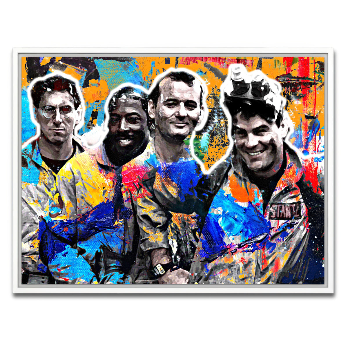 AUTO-MOCKUP WHITE | ghostbusters | 1 Piece | White Framed Canvas | group=4x3