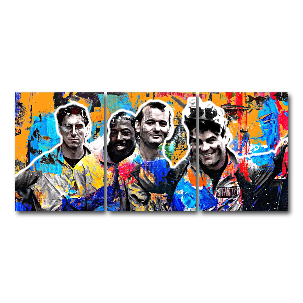 AUTO-MOCKUP WHITE | ghostbusters | 3 Piece | Gallery Wrap Canvas | group=18x24