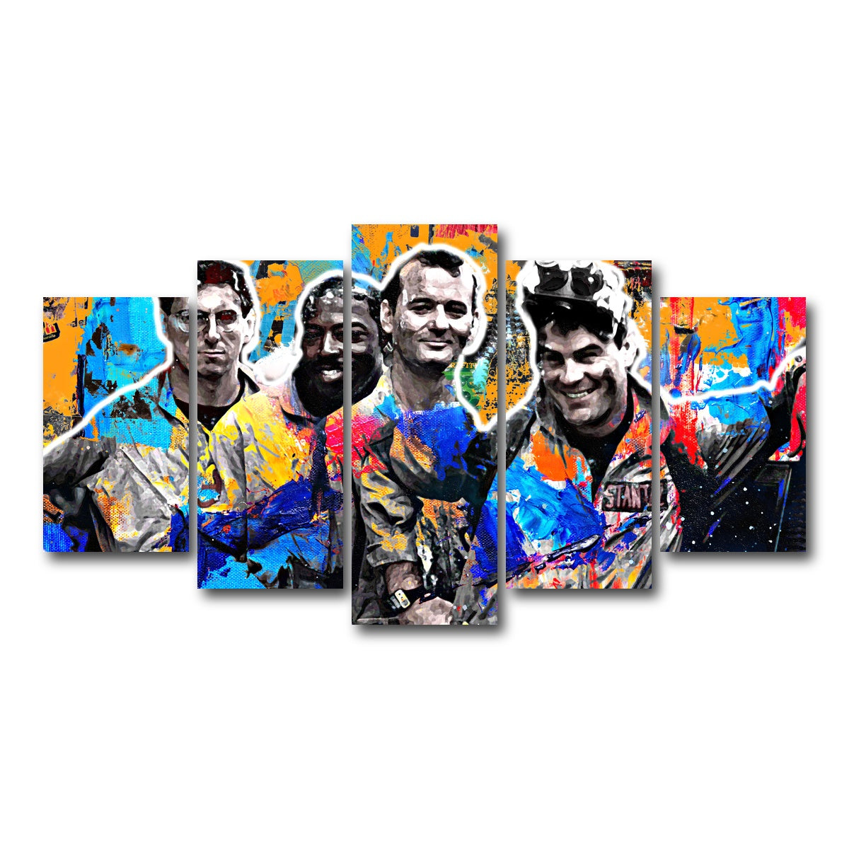 AUTO-MOCKUP WHITE | ghostbusters | 5 Piece | Gallery Wrap Canvas | group=5_normal