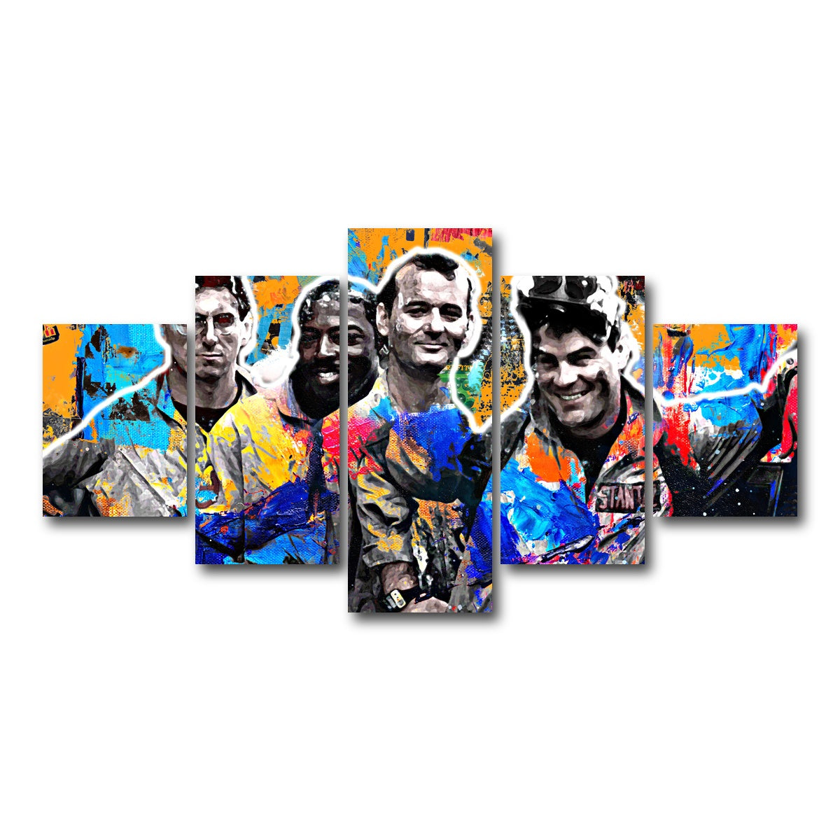 AUTO-MOCKUP WHITE | ghostbusters | 5 Piece | Gallery Wrap Canvas | group=5_short