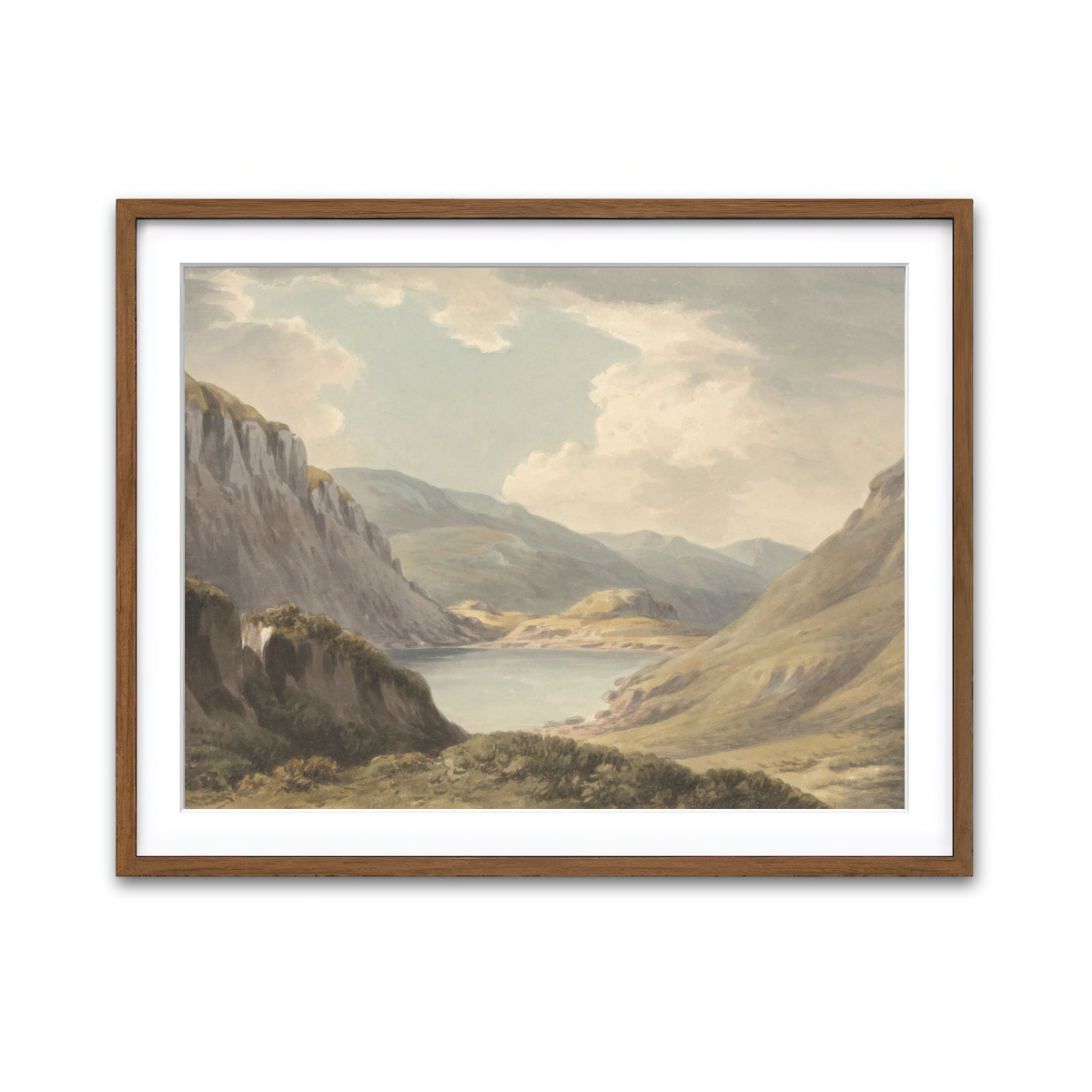 Framed Print 4x3 Walnut