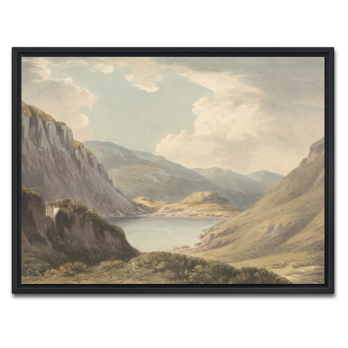 AUTO-MOCKUP WHITE | glen | 1 Piece | Black Framed Canvas | group=4x3