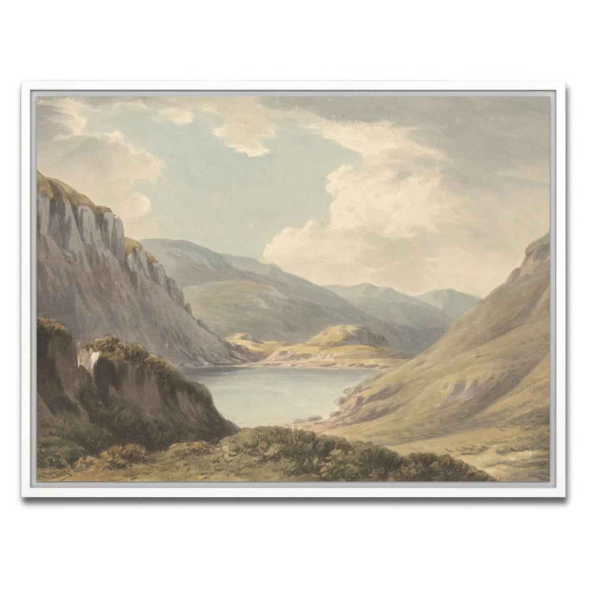 AUTO-MOCKUP WHITE | glen | 1 Piece | White Framed Canvas | group=4x3