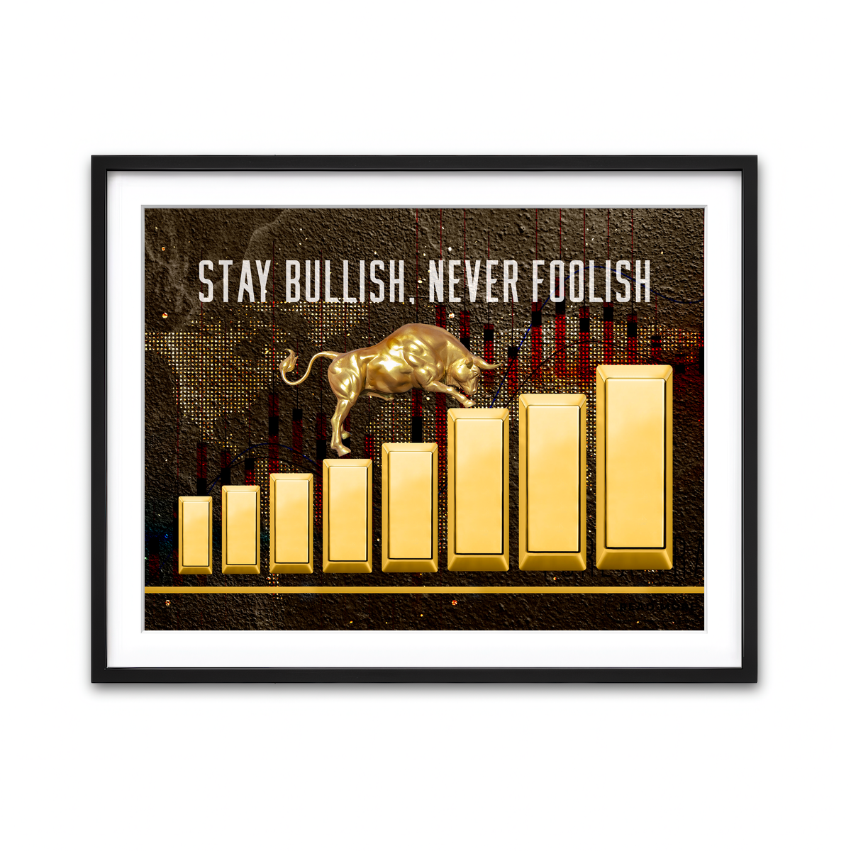 Framed Print 4x3 Black