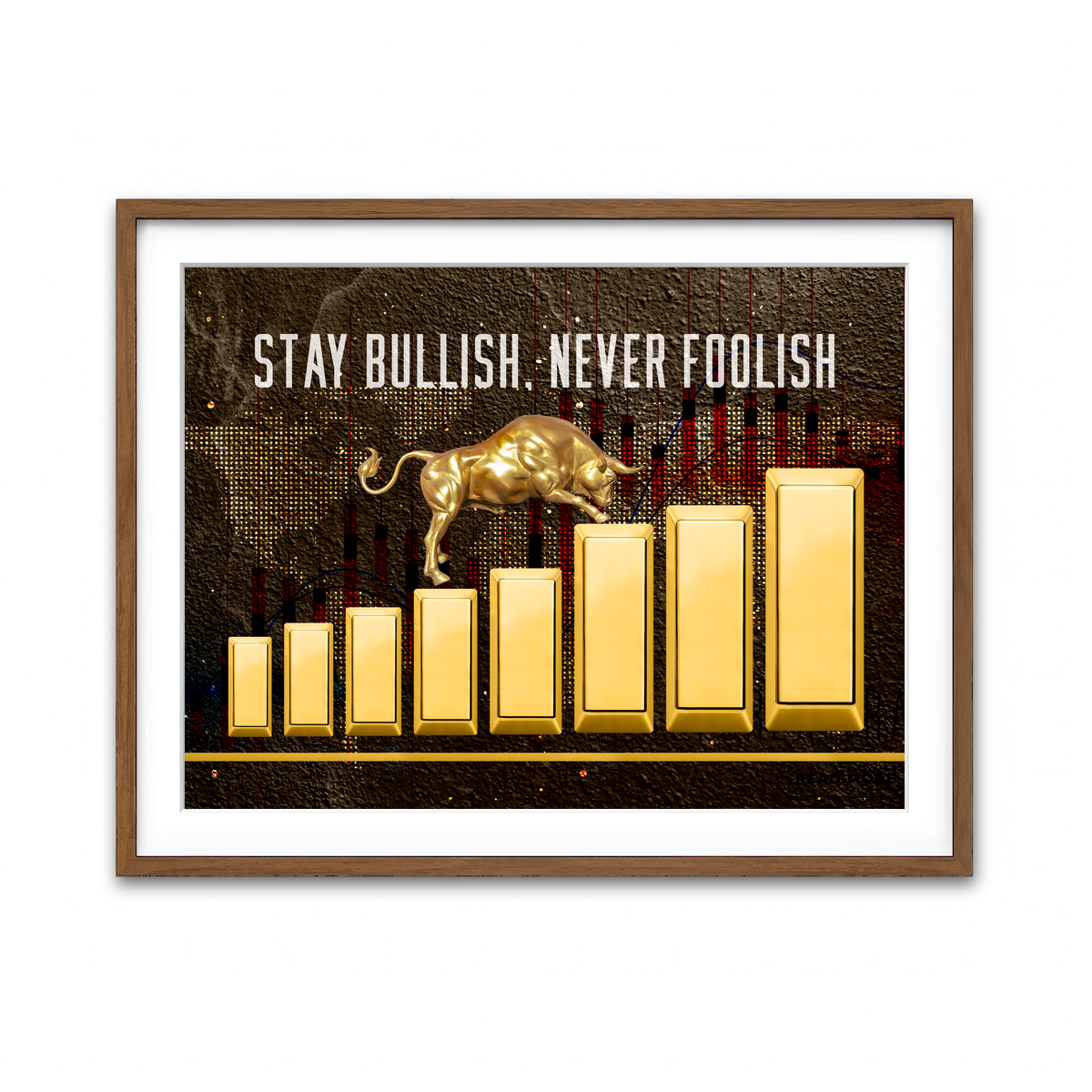 Framed Print 4x3 Walnut