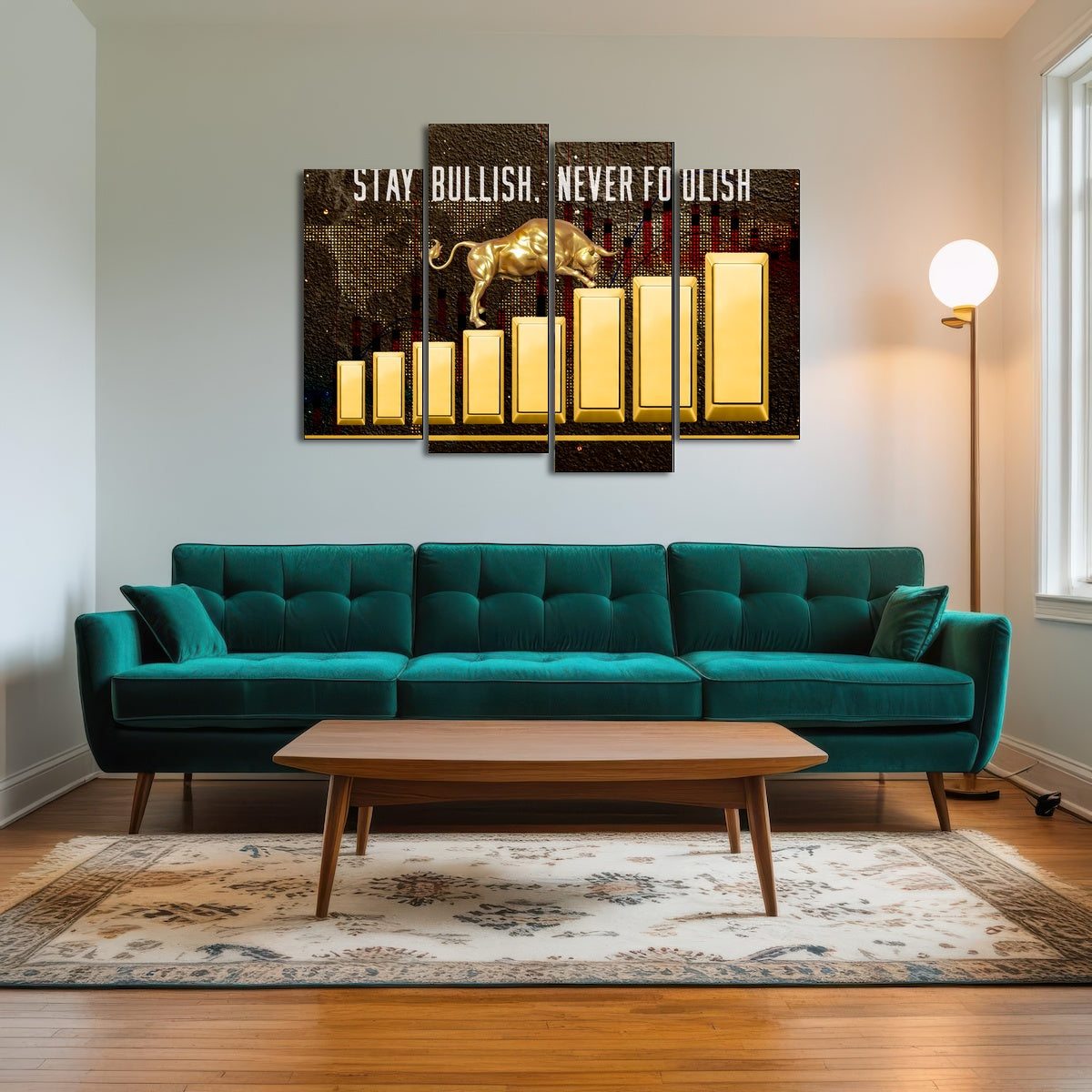 AUTO-MOCKUP ROOM | gold bull design