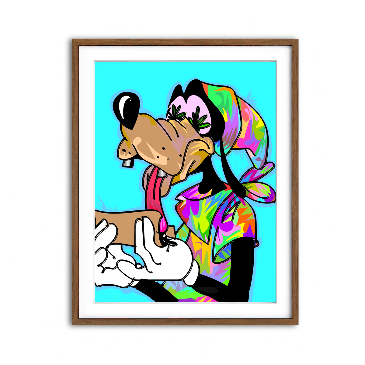 Framed Print 3x4 Walnut