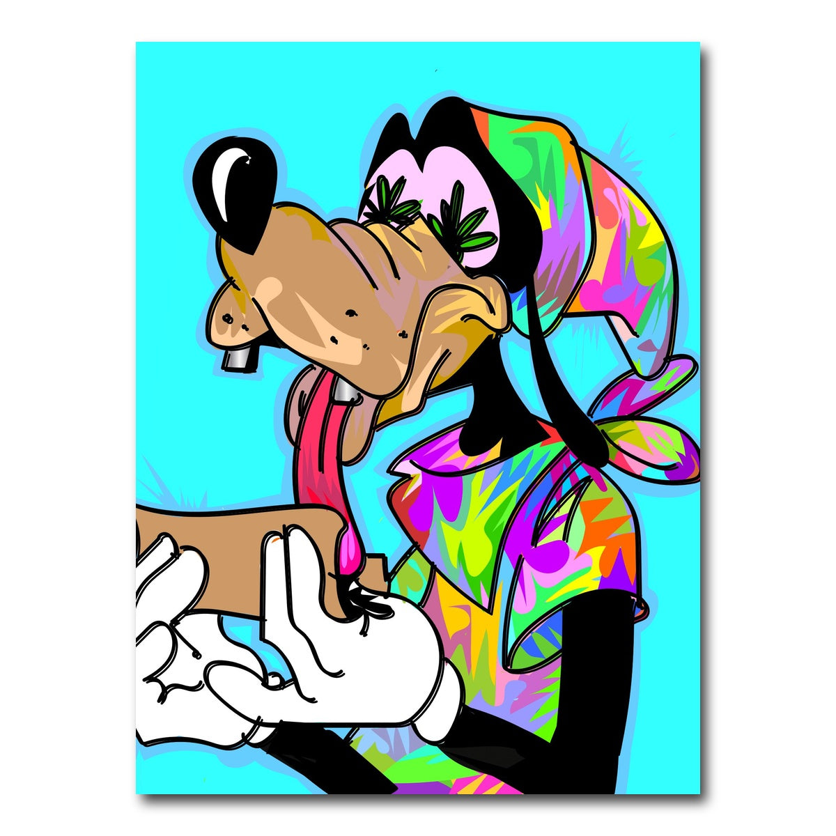 AUTO-MOCKUP WHITE | goofy high | 1 Piece | Gallery Wrap Canvas | group=3x4