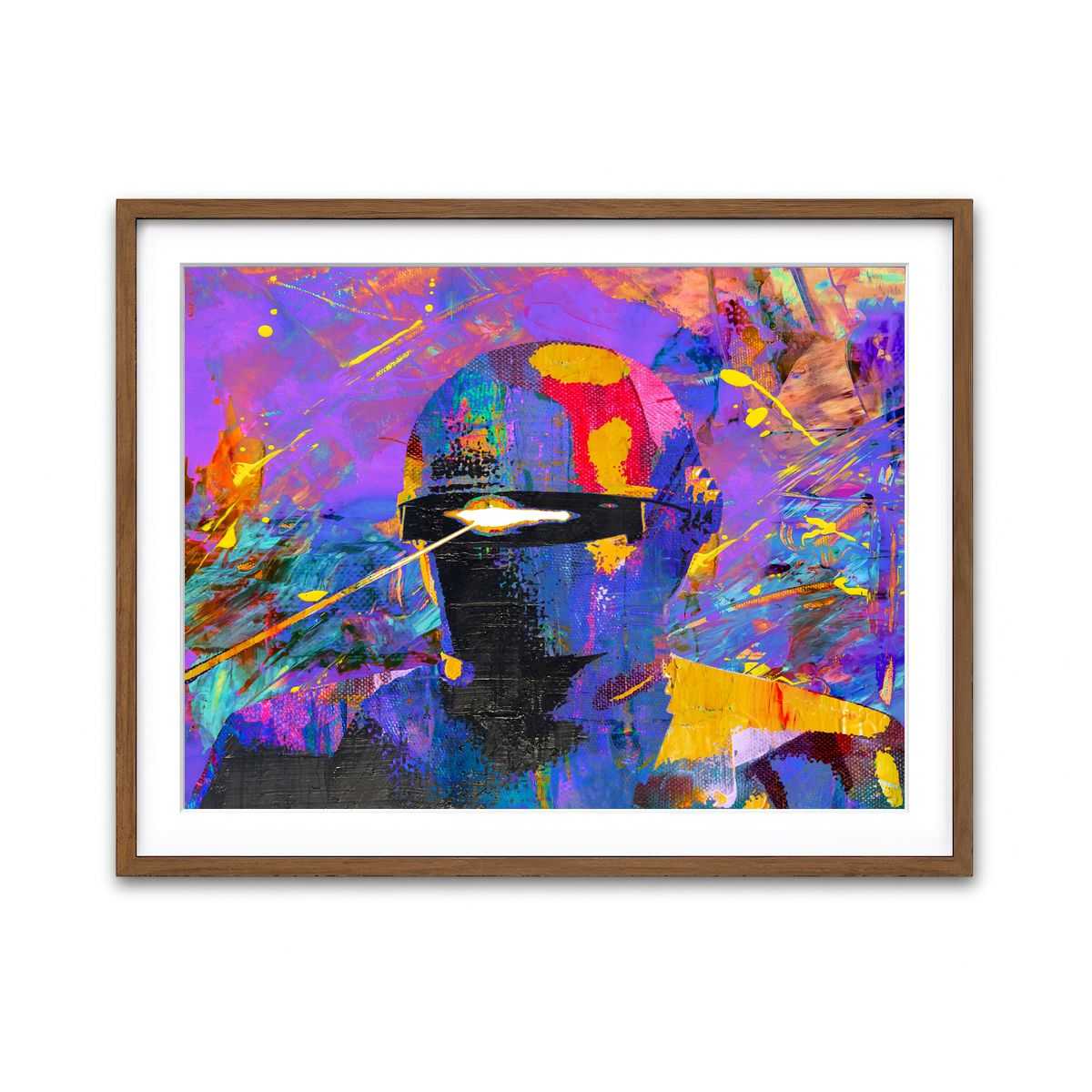 Framed Print 4x3 Walnut