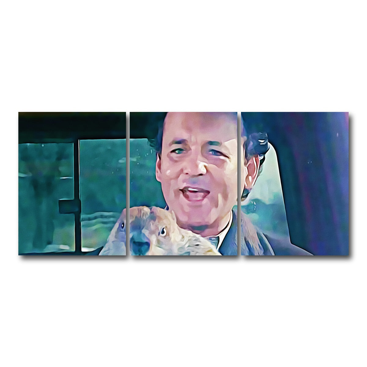 AUTO-MOCKUP WHITE | groundhog day | 3 Piece | Gallery Wrap Canvas | group=18x24