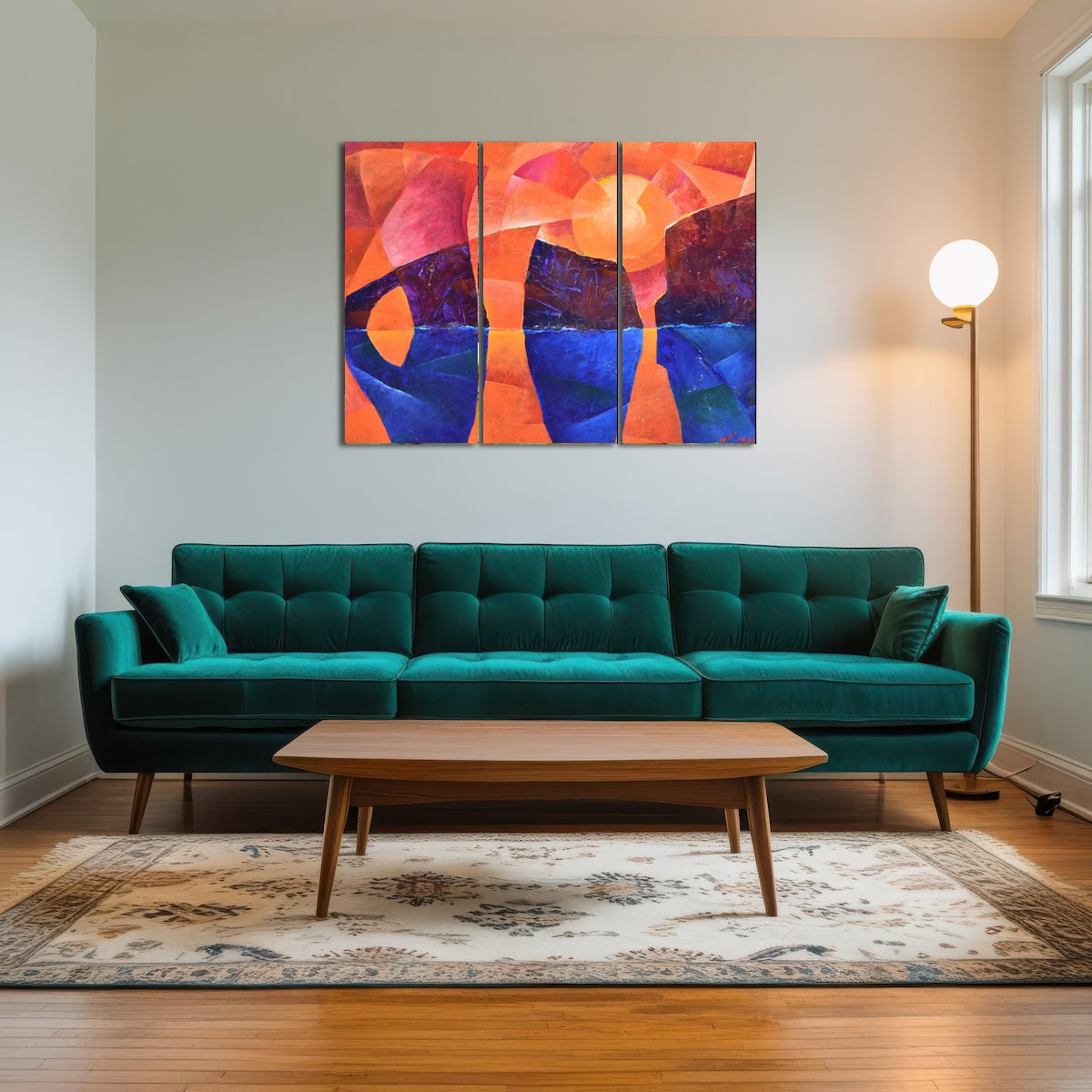 AUTO-MOCKUP ROOM | guardians of the ocean in cubism