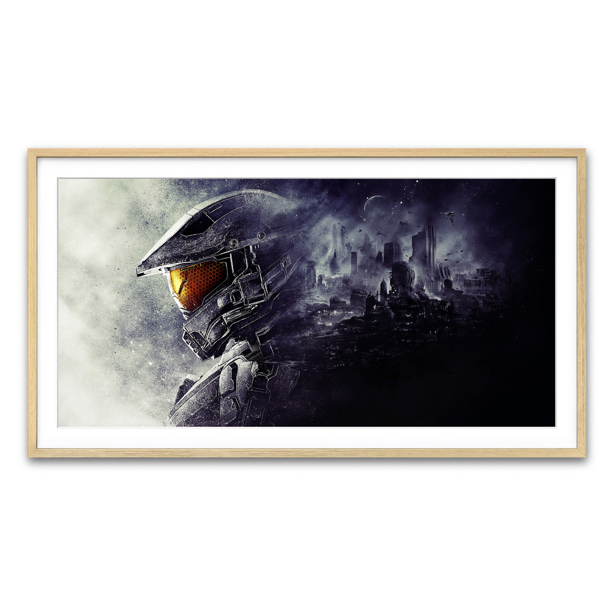 Framed Print 2x1 Natural