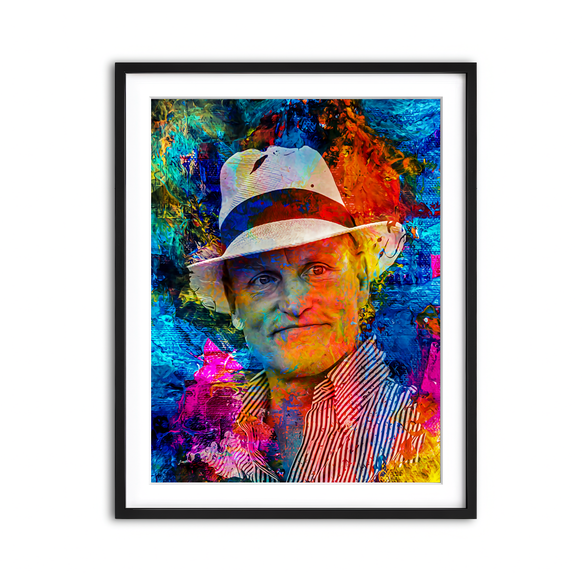 Framed Print 3x4 Black