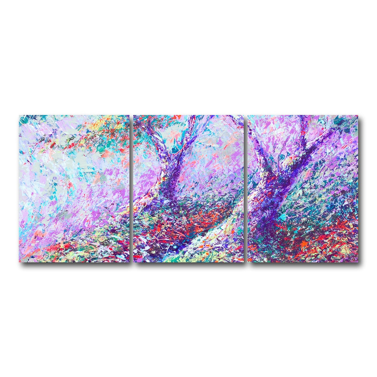 AUTO-MOCKUP WHITE | healing trees | 3 Piece | Gallery Wrap Canvas | group=18x24