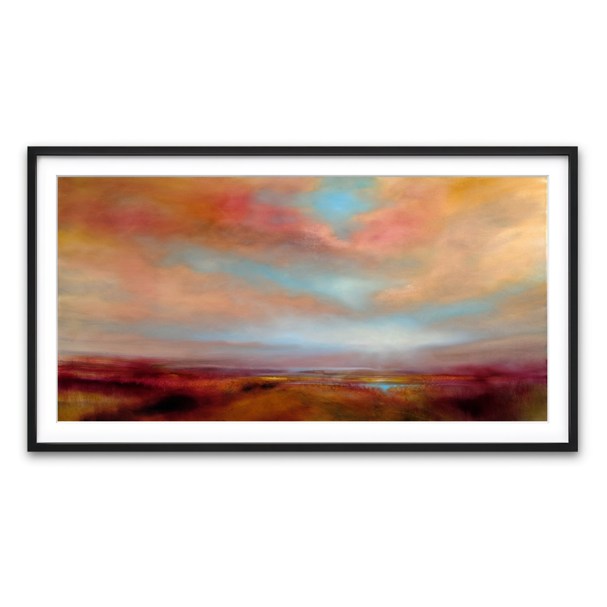 Framed Print 2x1 Black