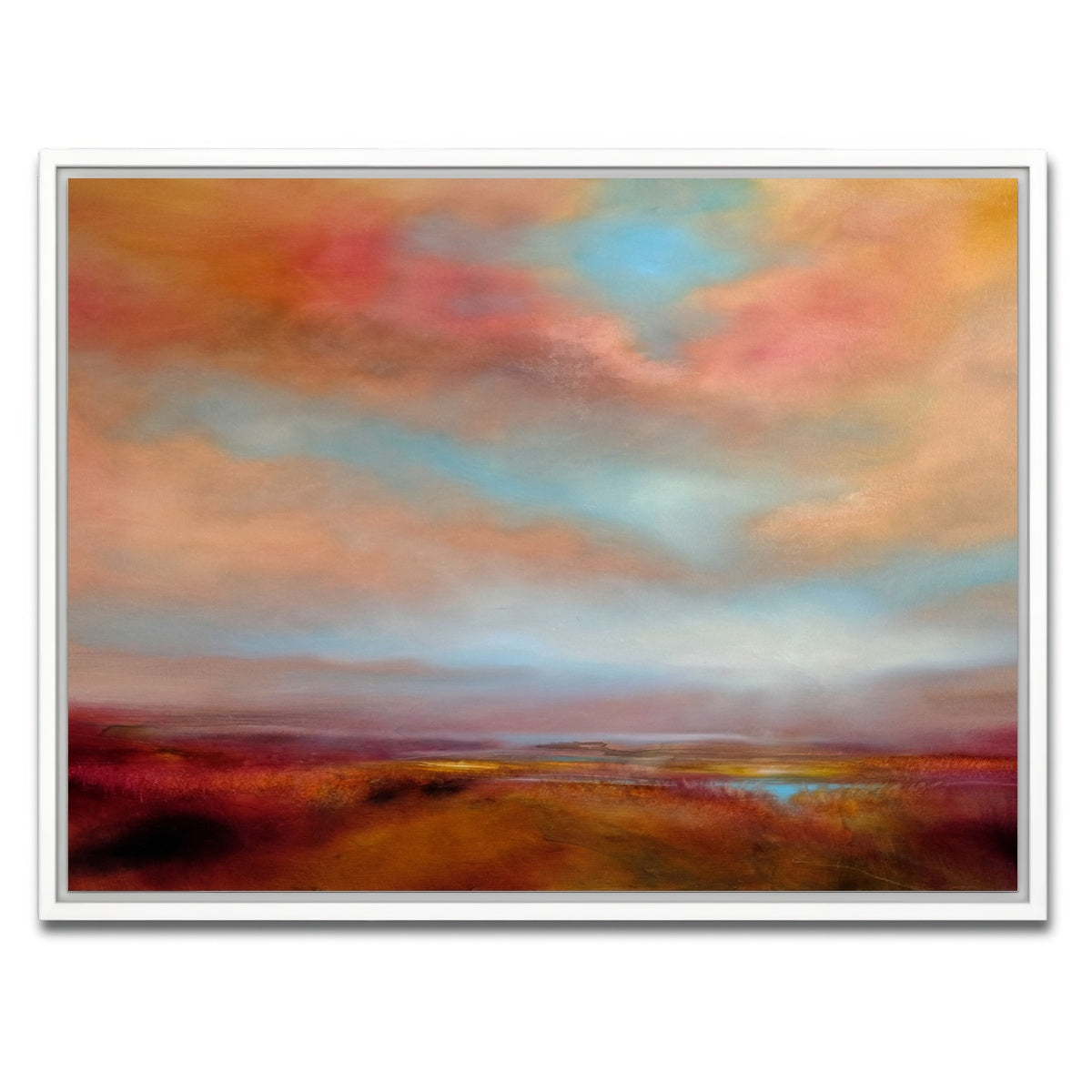 AUTO-MOCKUP WHITE | heideland | 1 Piece | White Framed Canvas | group=4x3