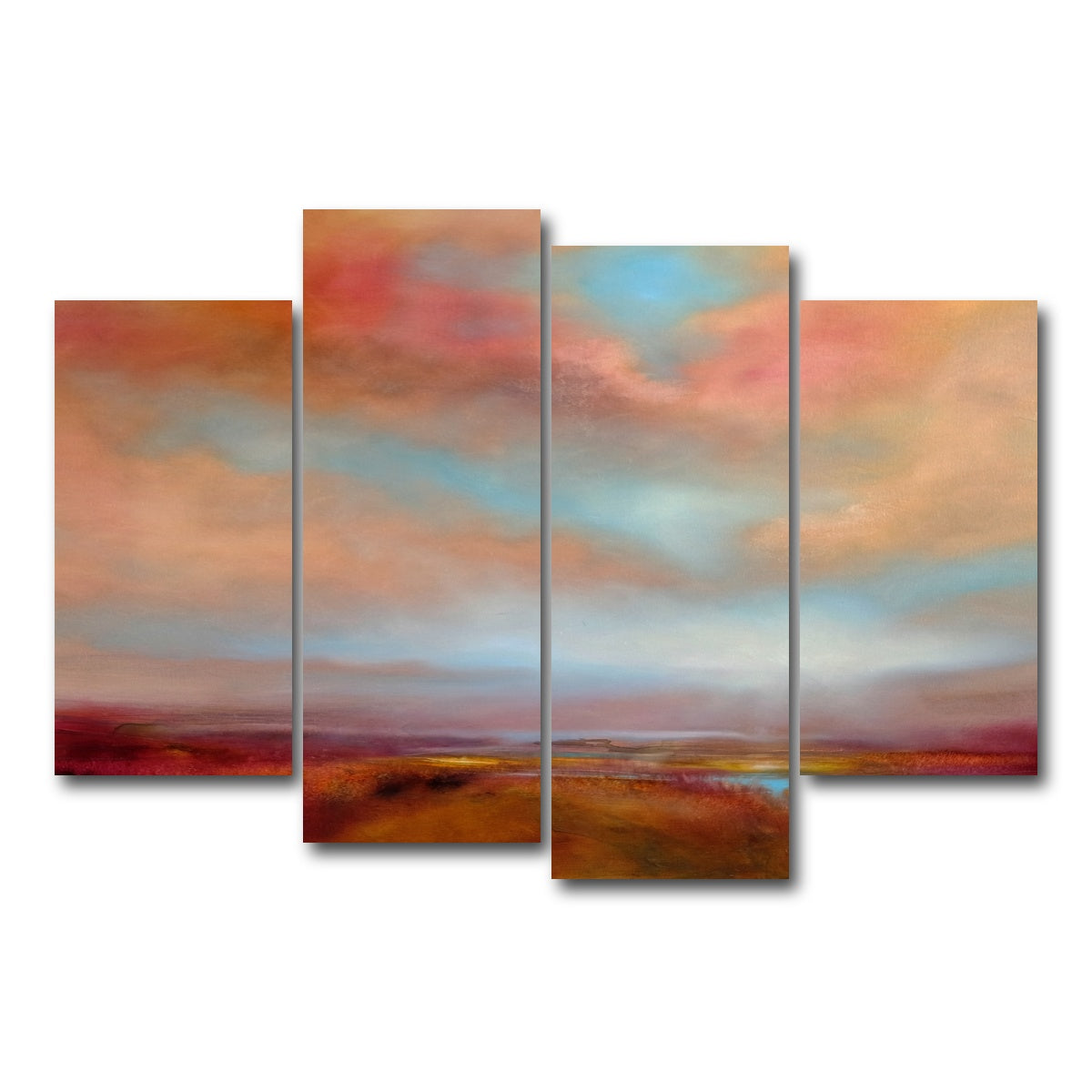 AUTO-MOCKUP WHITE | heideland | 4 Piece | Gallery Wrap Canvas | group=4_short