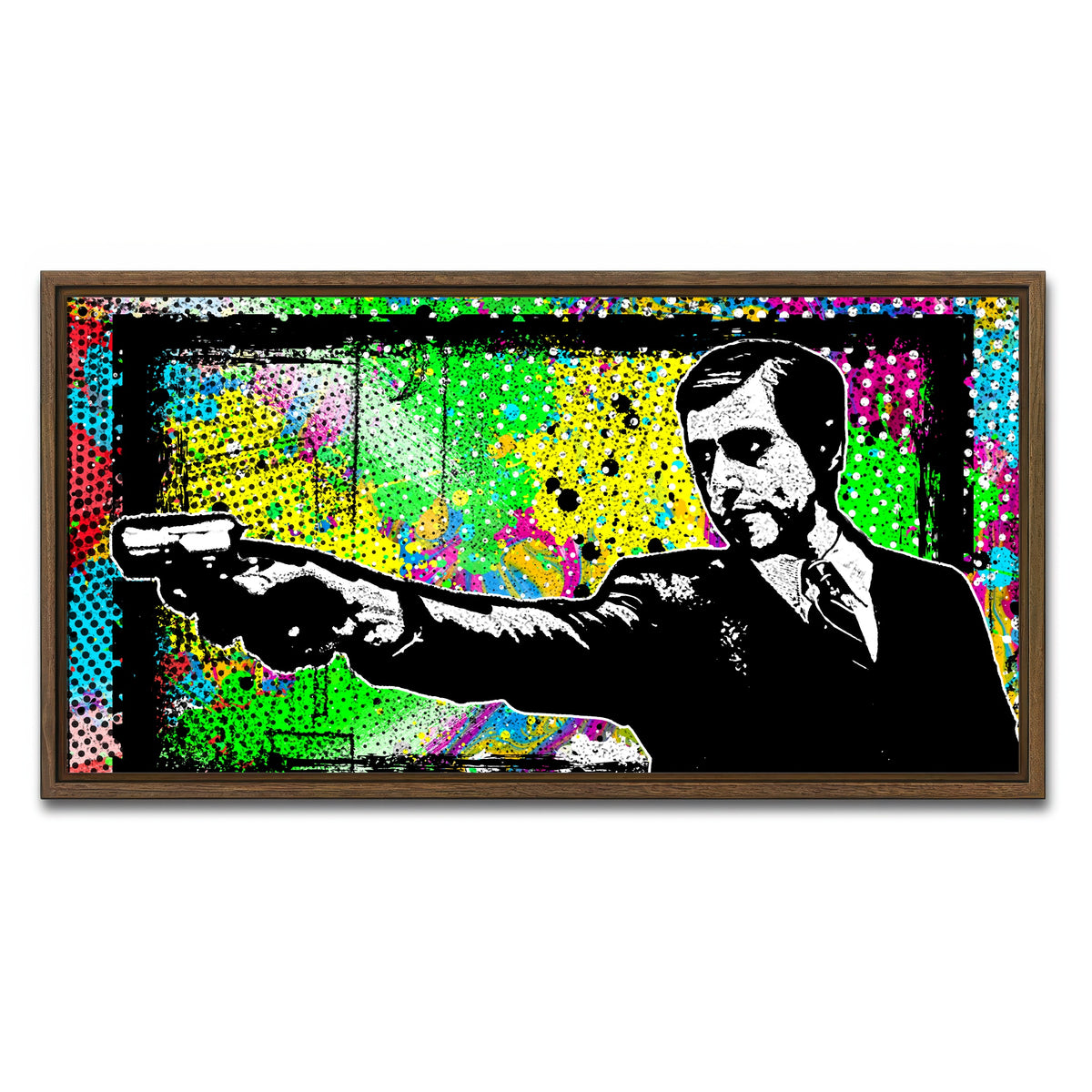 AUTO-MOCKUP WHITE | heir to an empire | 1 Piece | Walnut Framed Canvas | group=2x1