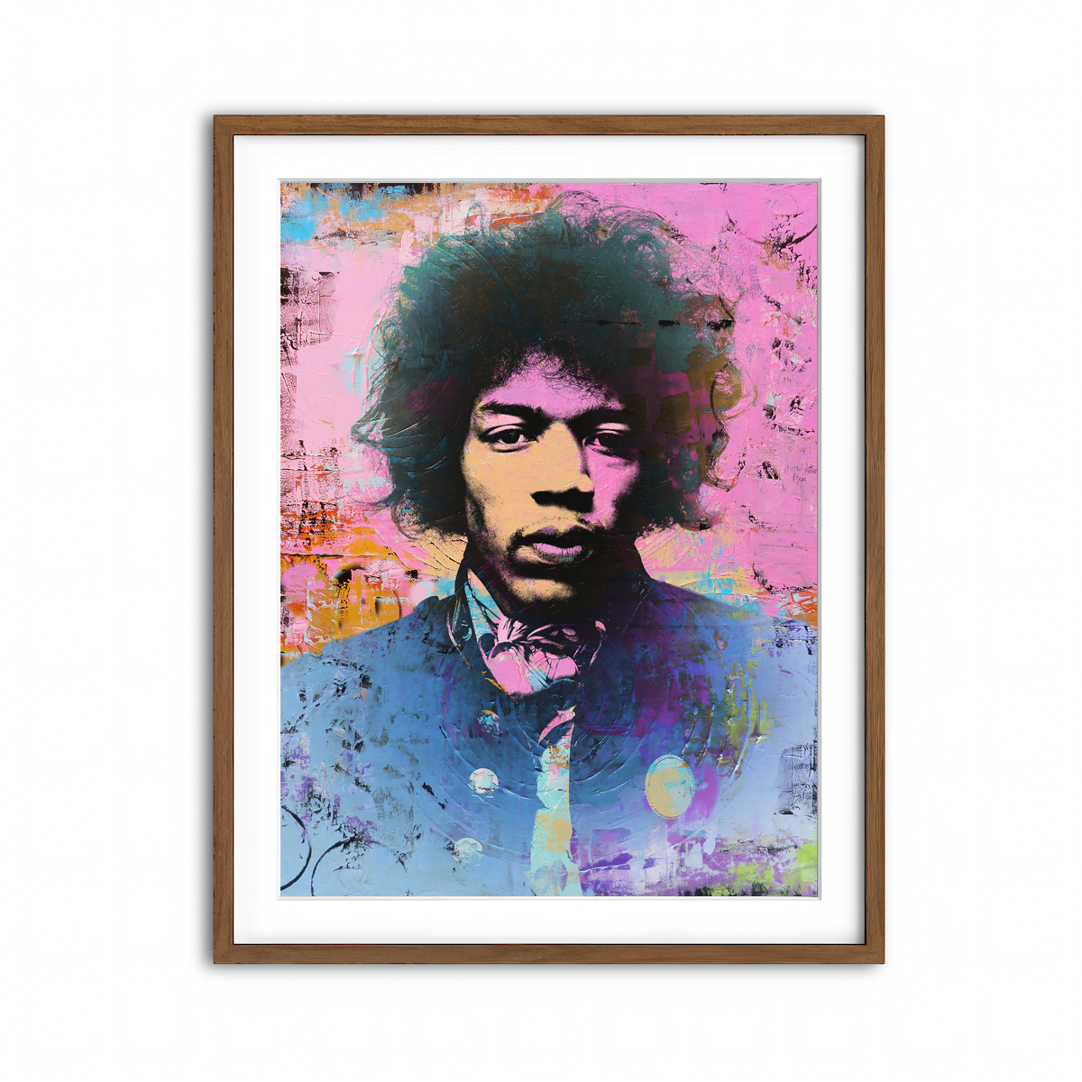 Framed Print 3x4 Walnut