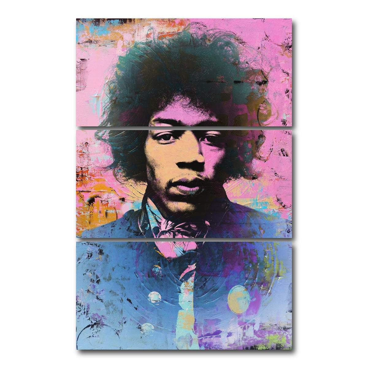 AUTO-MOCKUP WHITE | hendrix circles | 3 Piece | Gallery Wrap Canvas | group=12x24_stacked