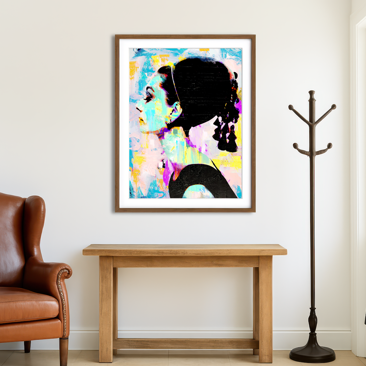 AUTO-MOCKUP ROOM | Hepburn Abstract Wall Art