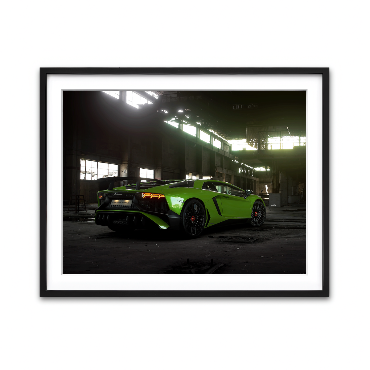 Framed Print 4x3 Black