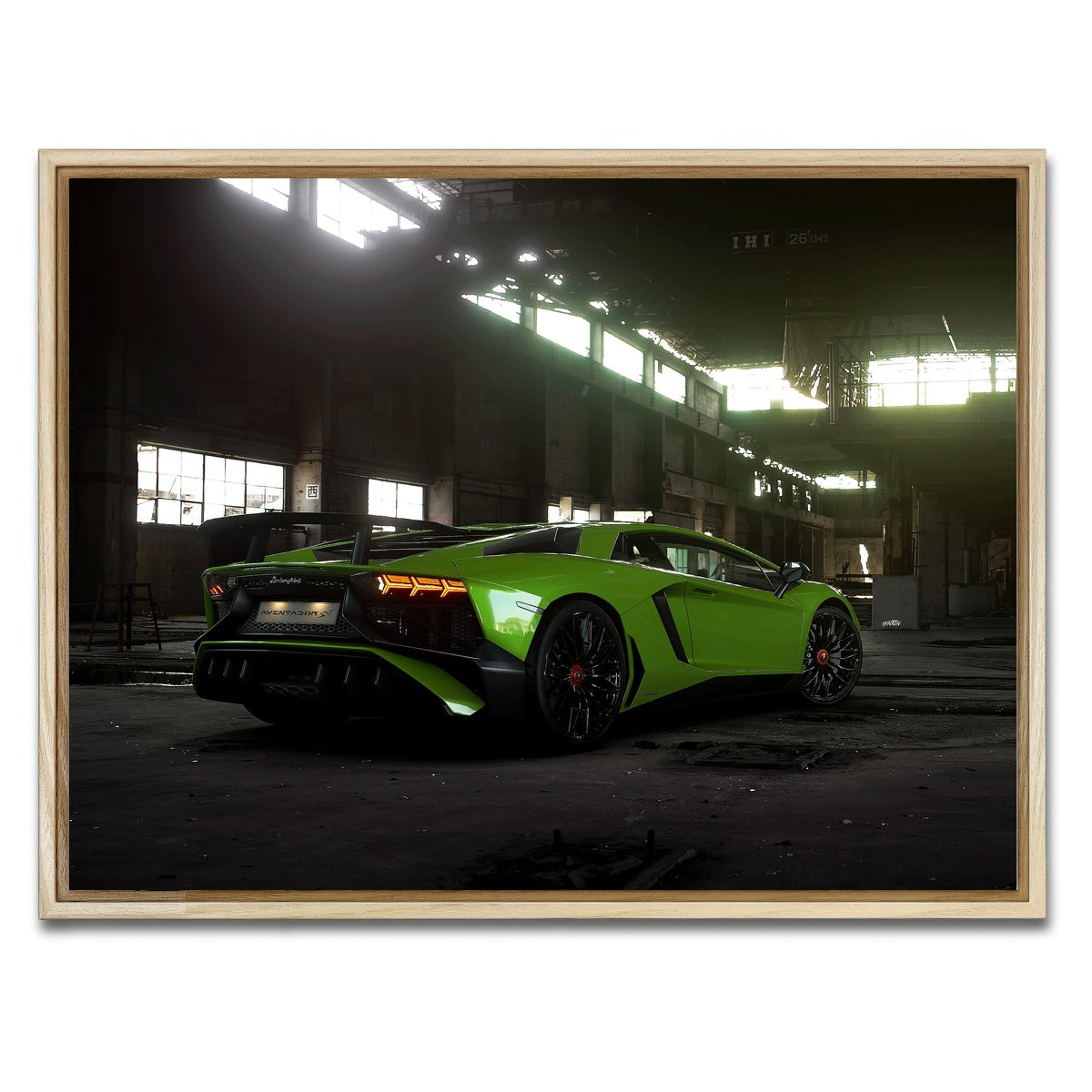 AUTO-MOCKUP WHITE | hibernation mode | 1 Piece | Natural Framed Canvas | group=4x3