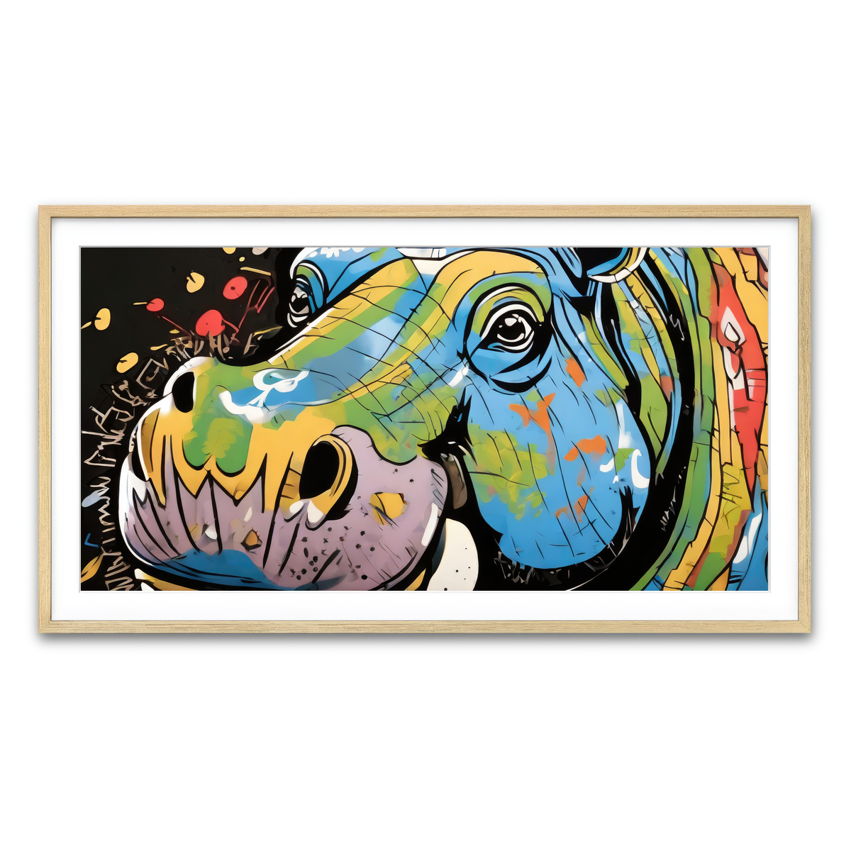 Framed Print 2x1 Natural