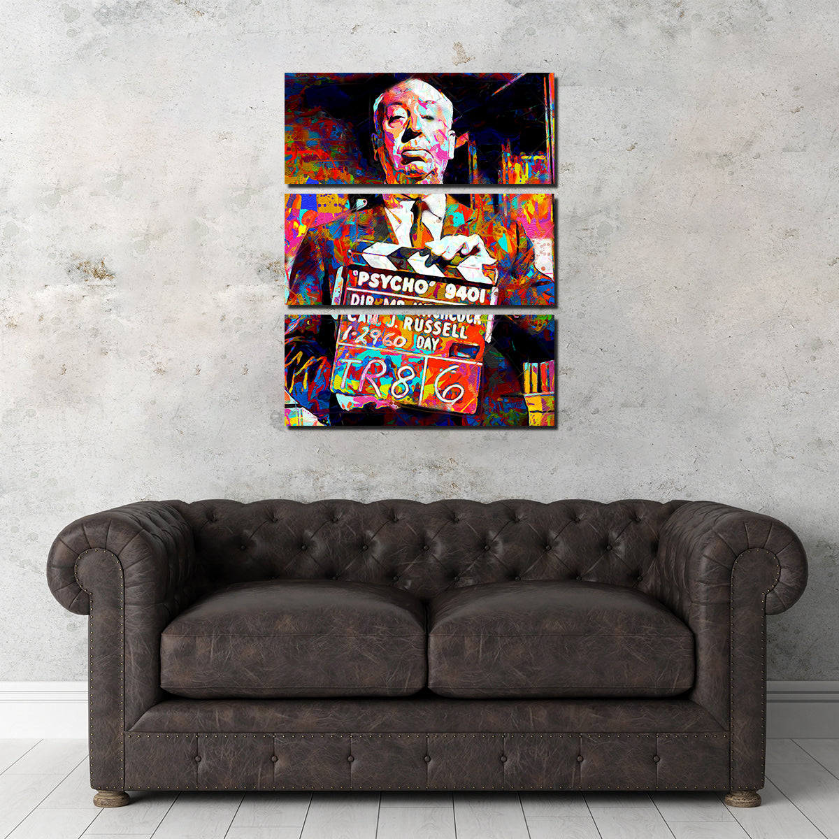 Hitchcock Action! Wall Art