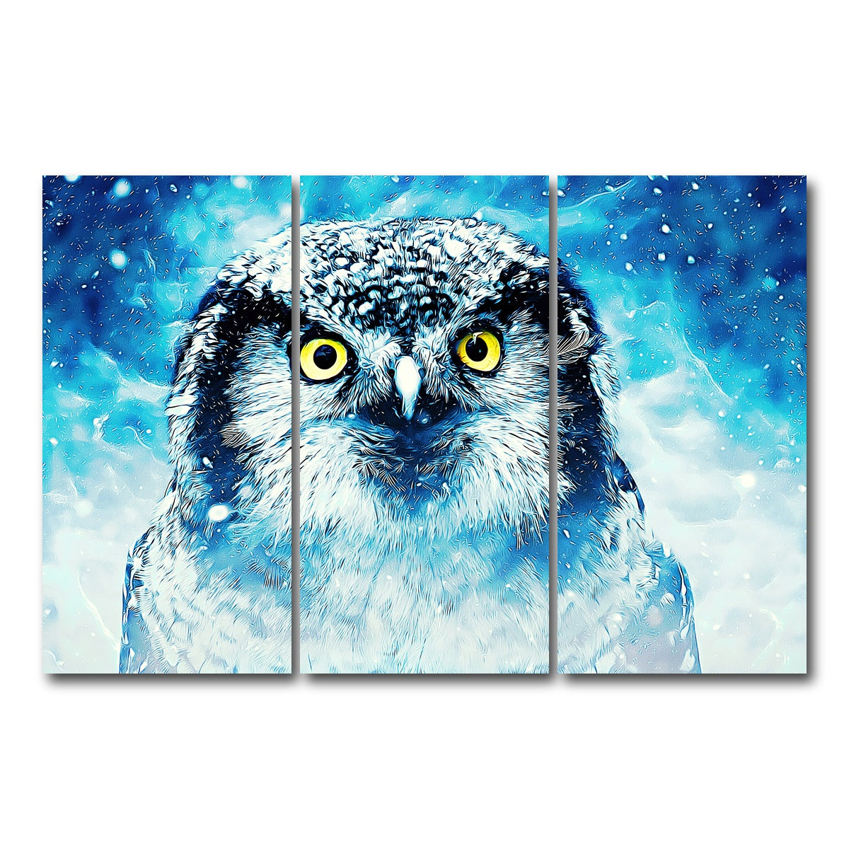 AUTO-MOCKUP WHITE | hunter of the north | 3 Piece | Gallery Wrap Canvas | group=12x24