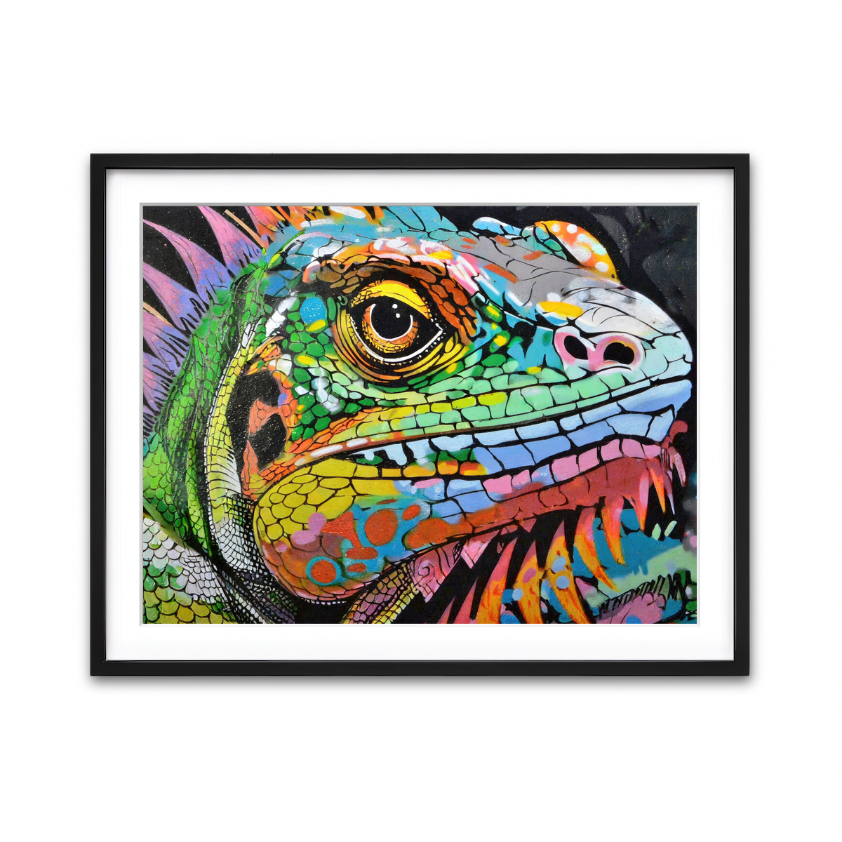 Framed Print 4x3 Black
