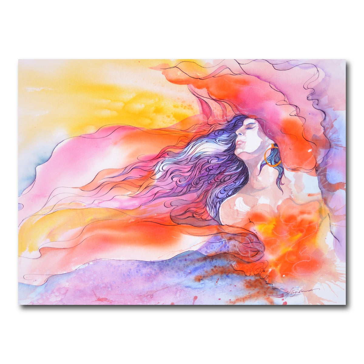 AUTO-MOCKUP WHITE | impress and inspire | 1 Piece | Gallery Wrap Canvas | group=4x3