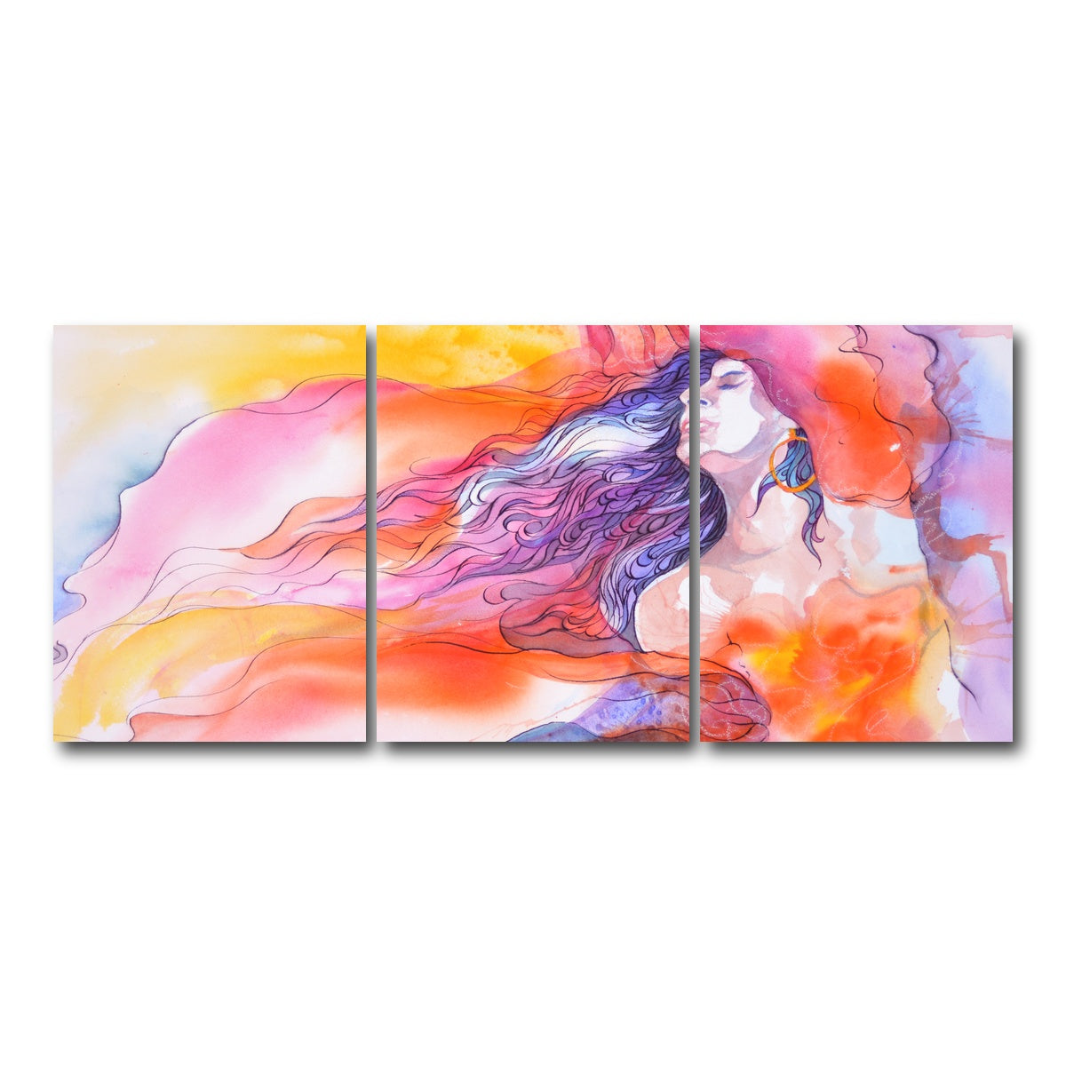 AUTO-MOCKUP WHITE | impress and inspire | 3 Piece | Gallery Wrap Canvas | group=18x24