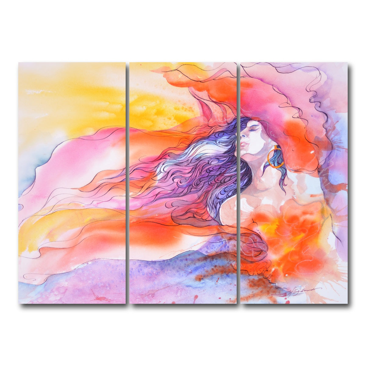 AUTO-MOCKUP WHITE | impress and inspire | 3 Piece | Gallery Wrap Canvas | group=8x18