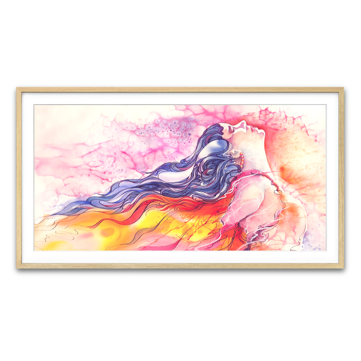 Framed Print 2x1 Natural