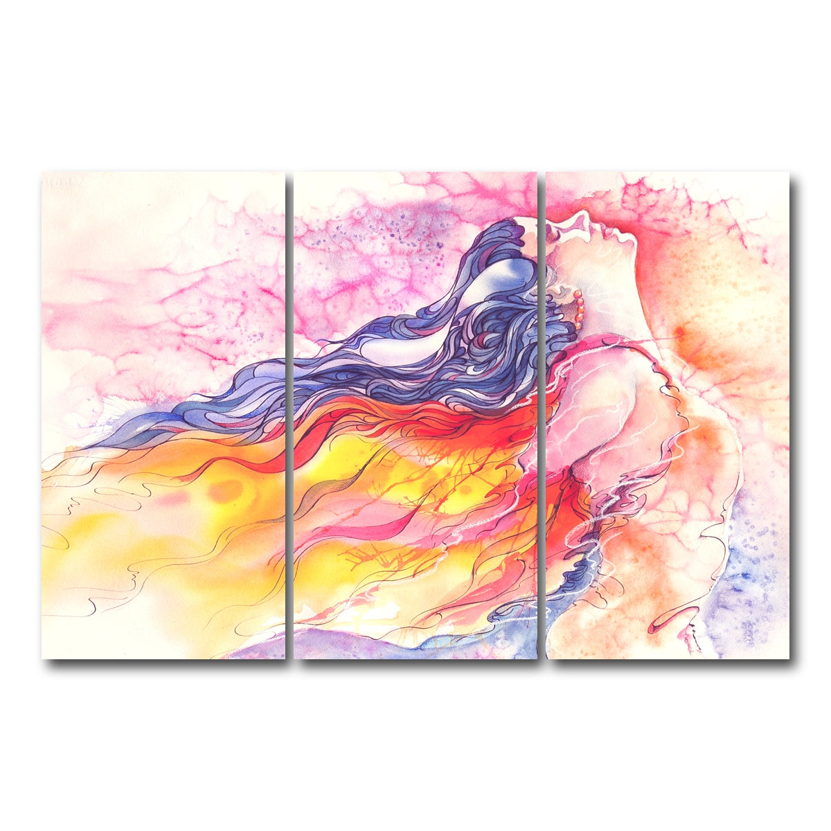 AUTO-MOCKUP WHITE | incandescence | 3 Piece | Gallery Wrap Canvas | group=12x24