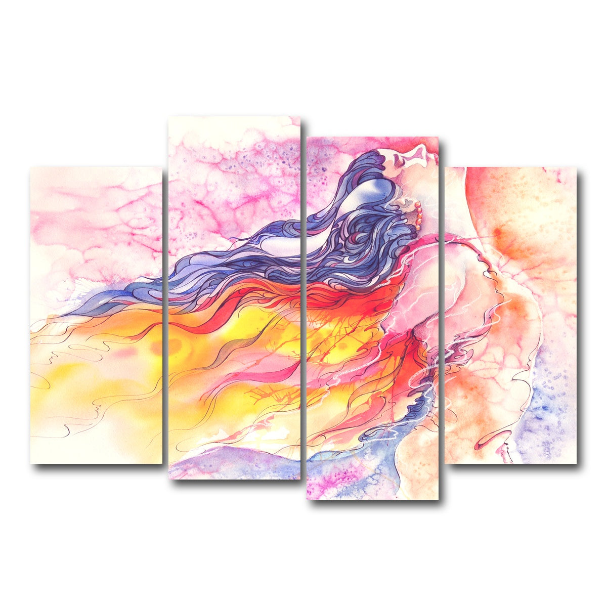 AUTO-MOCKUP WHITE | incandescence | 4 Piece | Gallery Wrap Canvas | group=4_normal