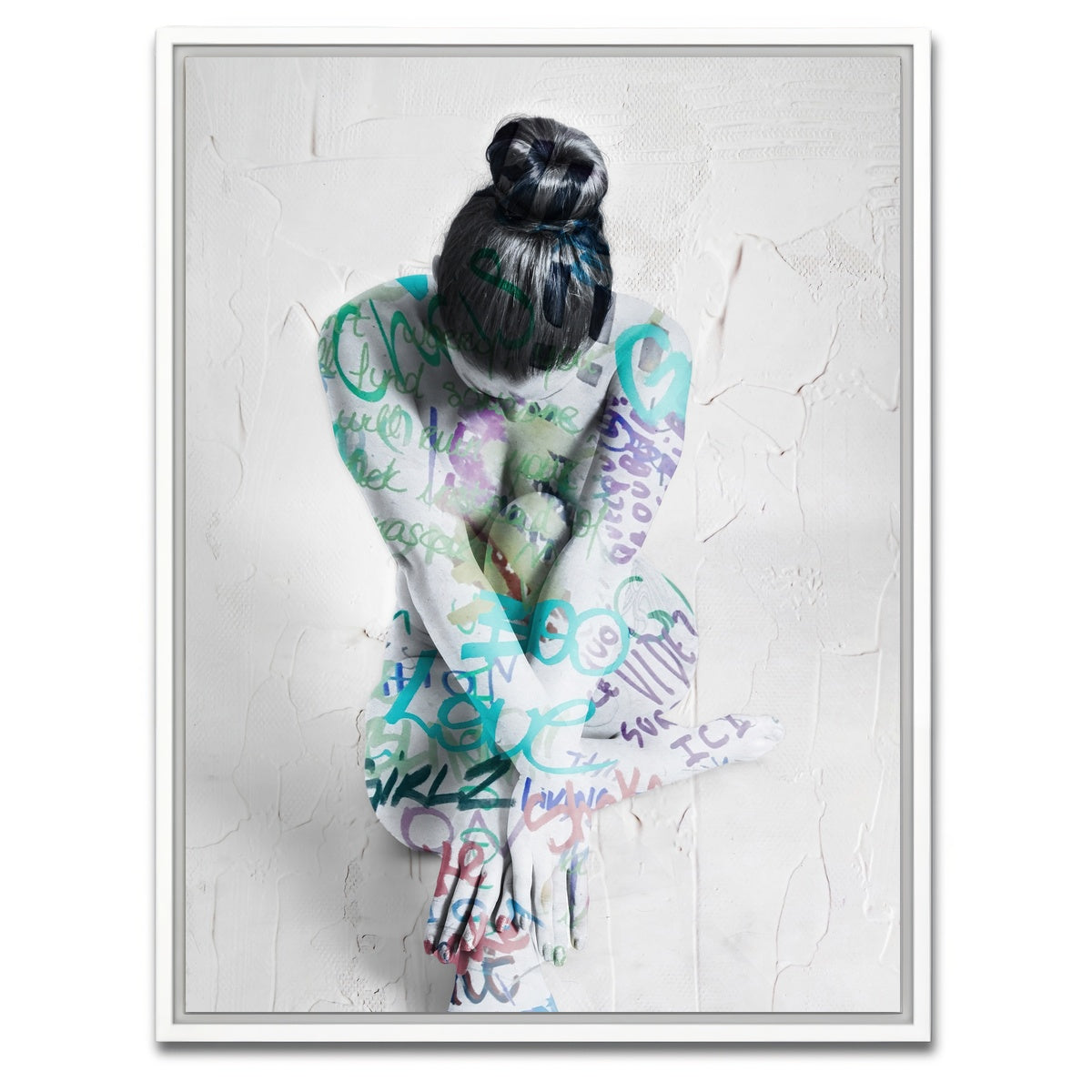 AUTO-MOCKUP WHITE | inflection | 1 Piece | White Framed Canvas | group=3x4