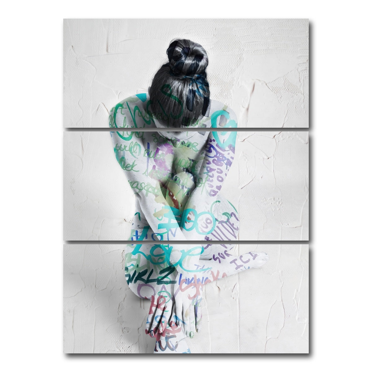 AUTO-MOCKUP WHITE | inflection | 3 Piece | Gallery Wrap Canvas | group=8x18_stacked