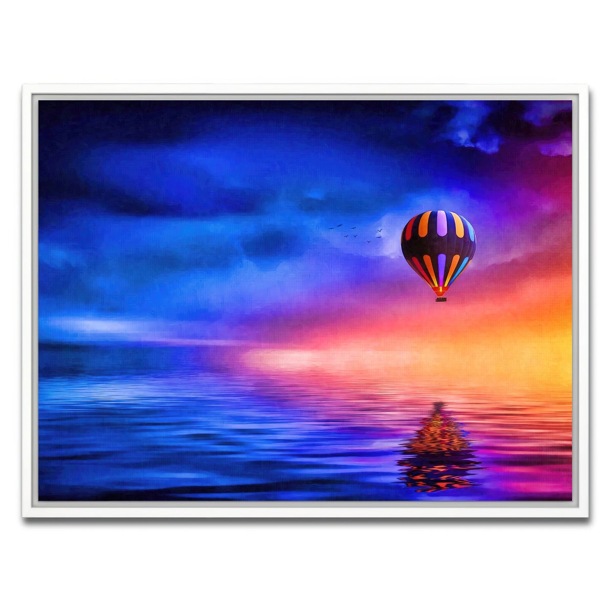 AUTO-MOCKUP WHITE | into the west | 1 Piece | White Framed Canvas | group=4x3