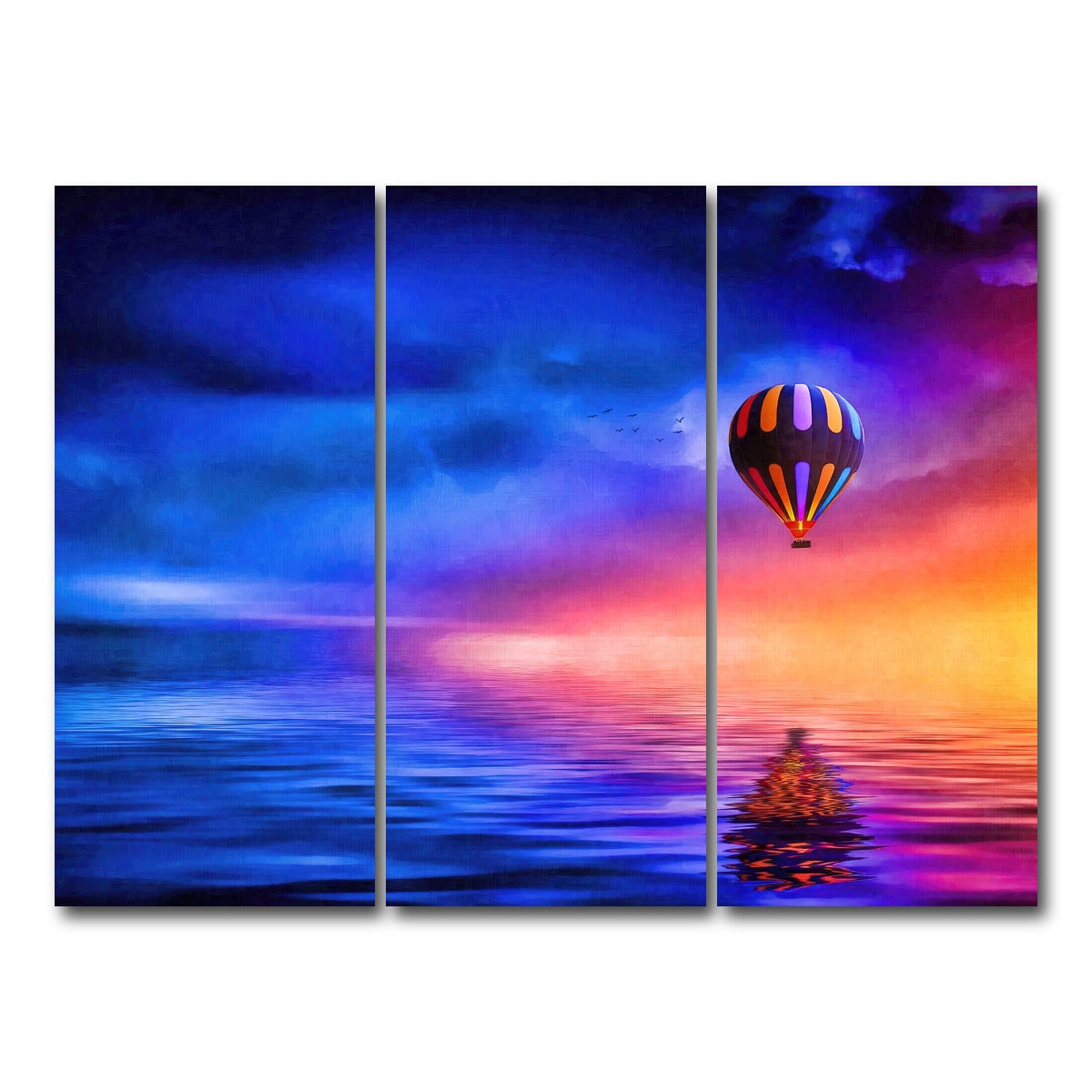 AUTO-MOCKUP WHITE | into the west | 3 Piece | Gallery Wrap Canvas | group=8x18