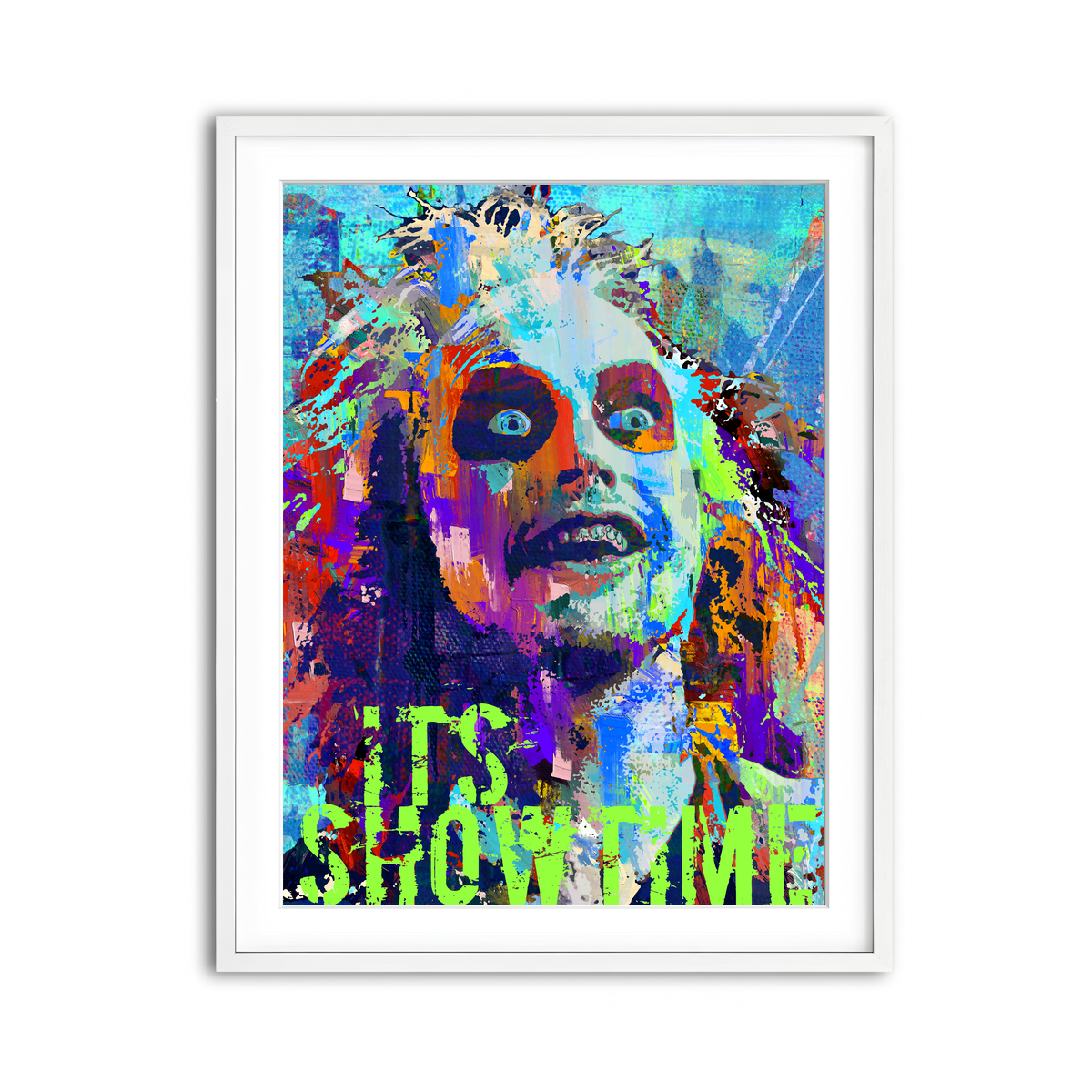 Framed Print 3x4 White