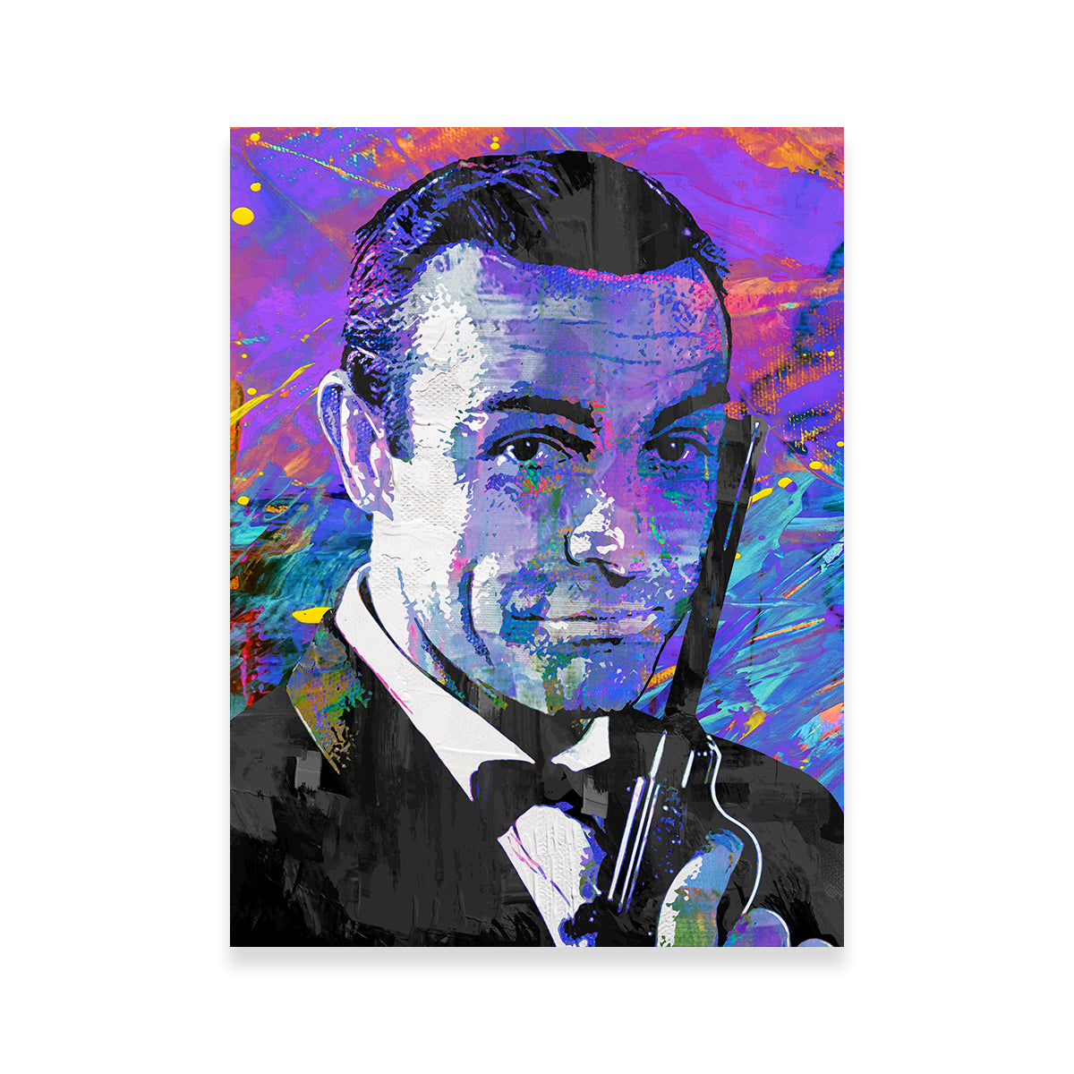 James Bond Original Wall Art