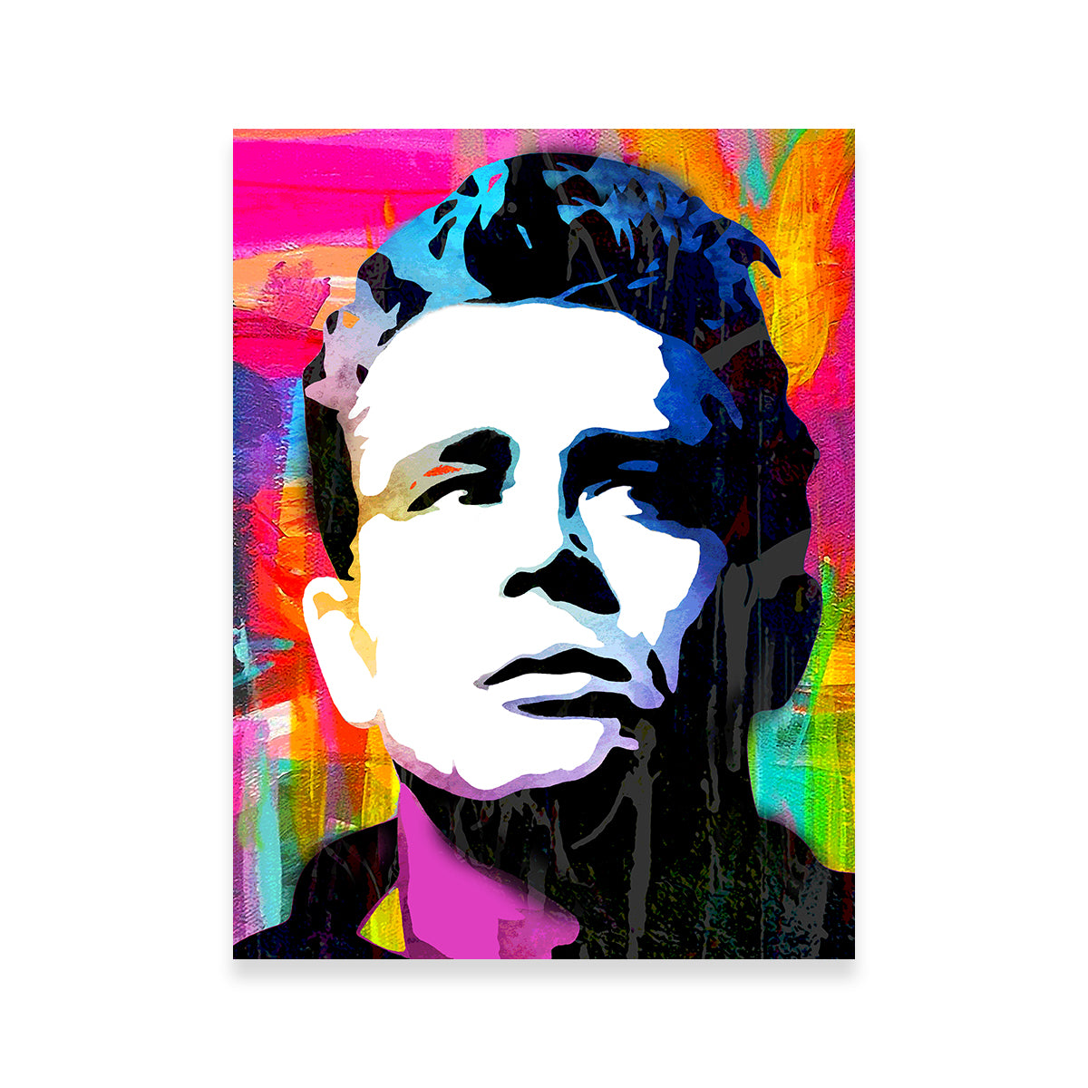 James Dean Portrait Wall Art