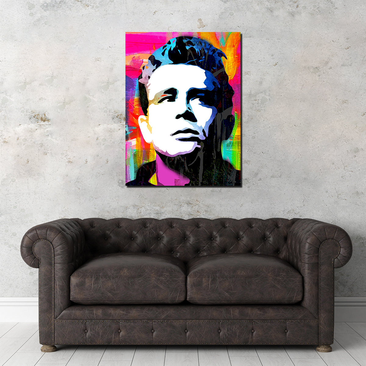 James Dean Portrait Wall Art