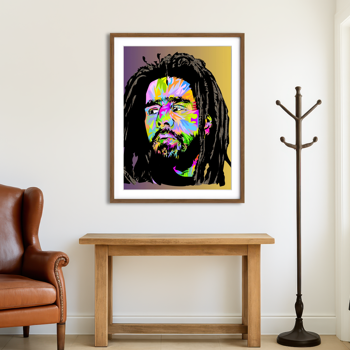 AUTO-MOCKUP ROOM | Jcole Wall Art