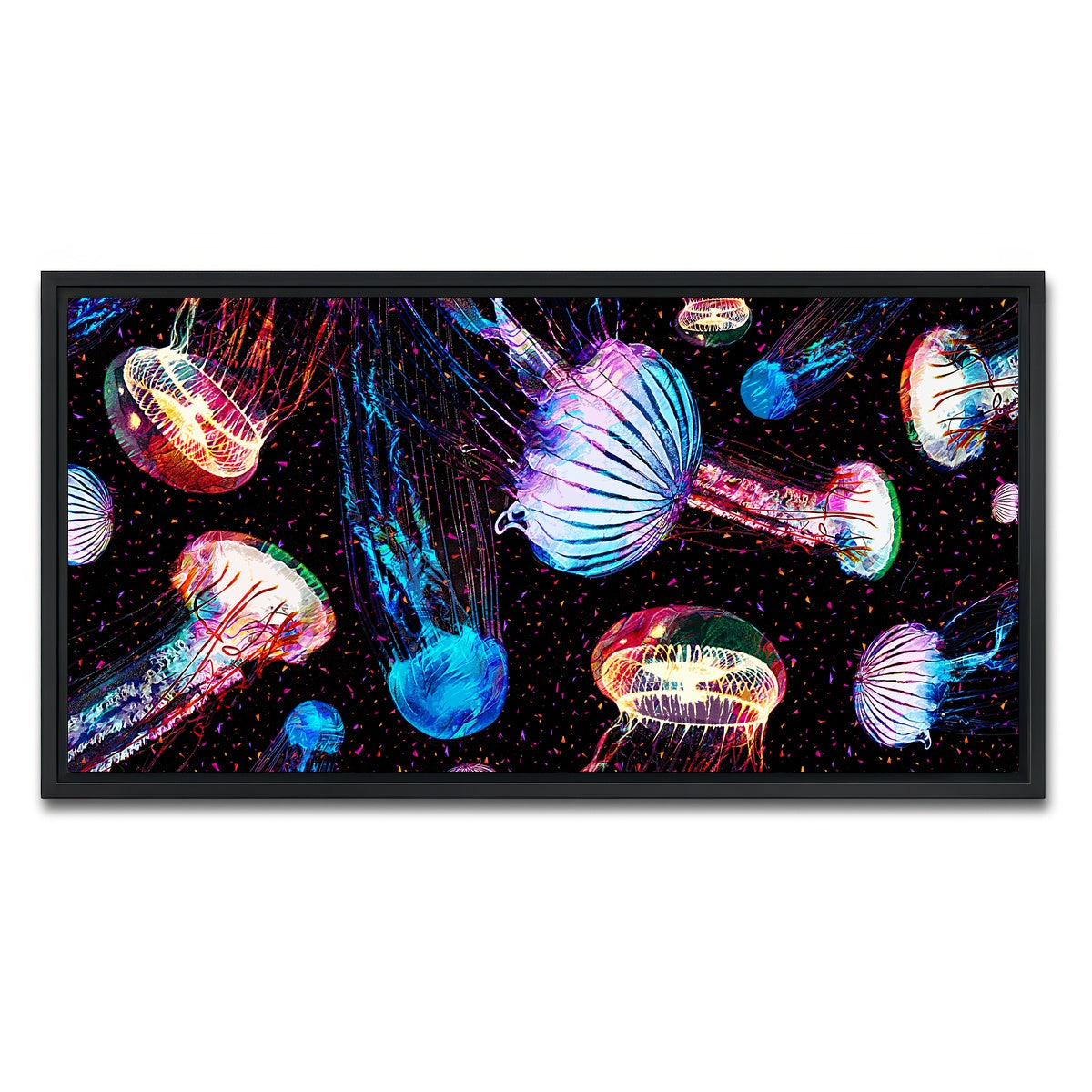 AUTO-MOCKUP WHITE | jellybox | 1 Piece | Black Framed Canvas | group=2x1