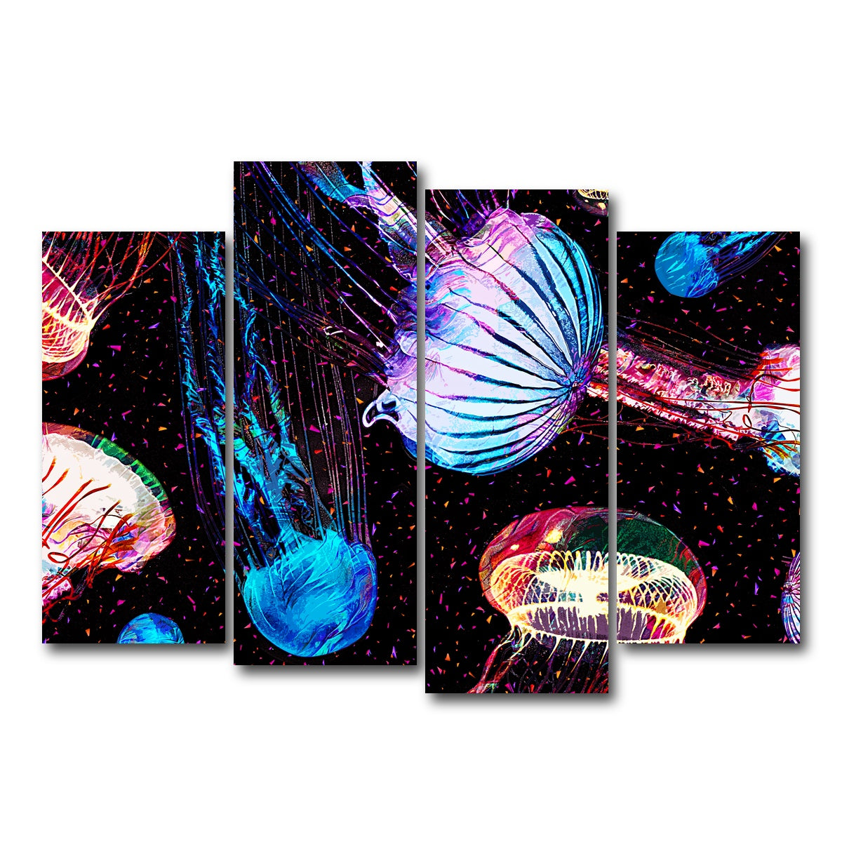 AUTO-MOCKUP WHITE | jellybox | 4 Piece | Gallery Wrap Canvas | group=4_normal